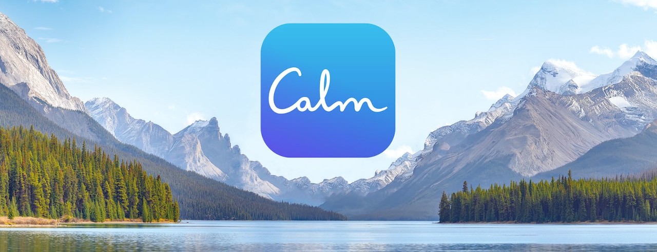 Mountains and lake - Calm app