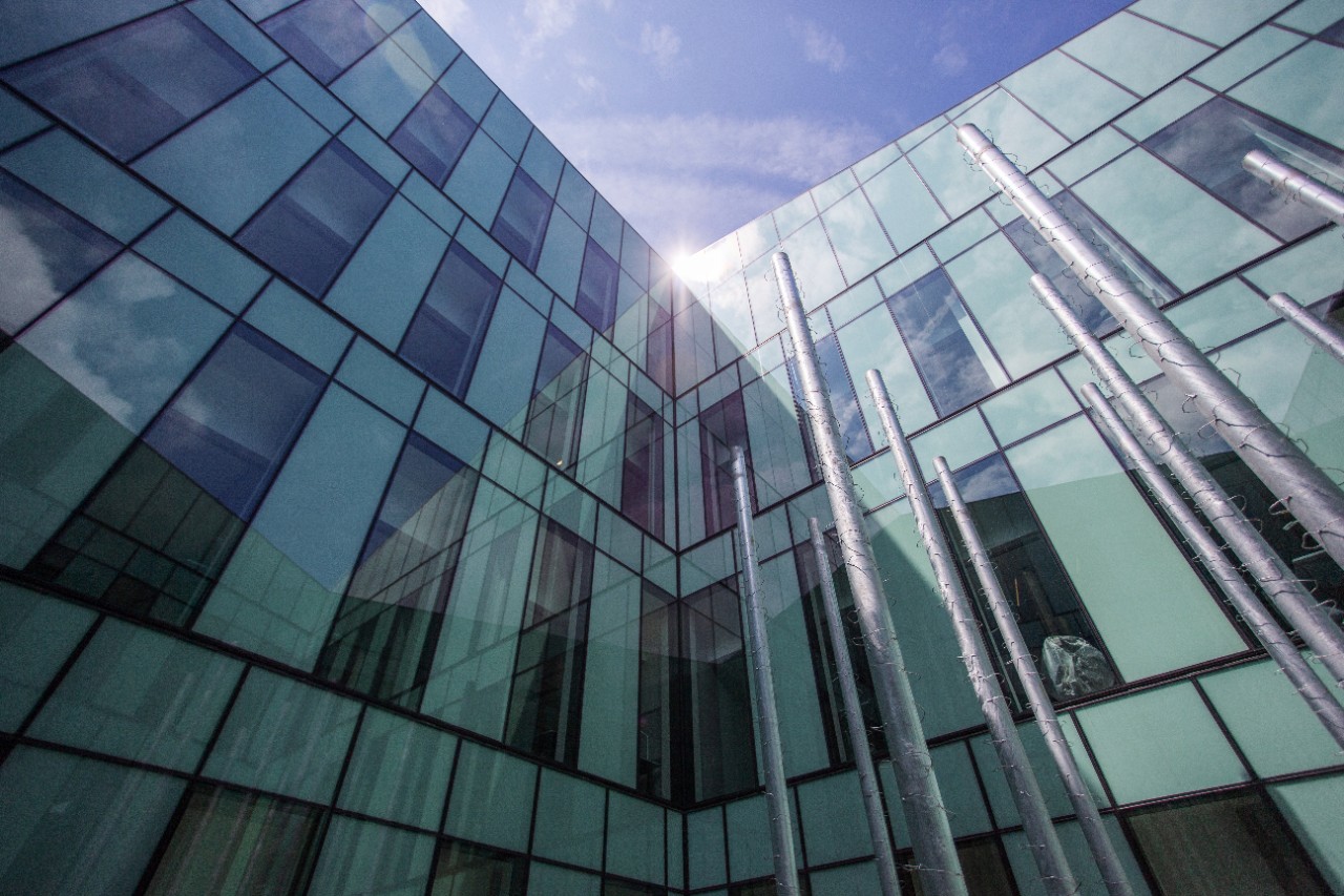 Lindner College of Business Courtyard