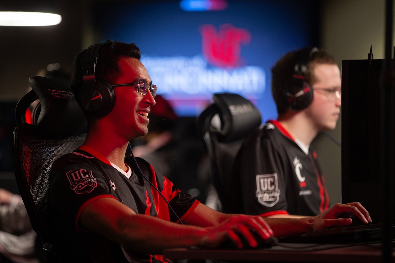 UC esports innovation lab, students engage in gaming