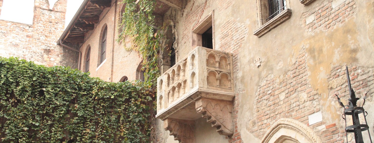 historical building balcony with ivy