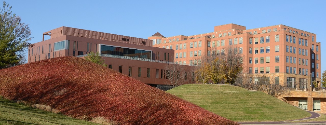 University of Cincinnati College of Nursing exterior from Martin Luther King Jr. Blvd.