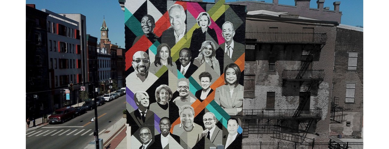 University of Cincinnati Alumni Celebration mural