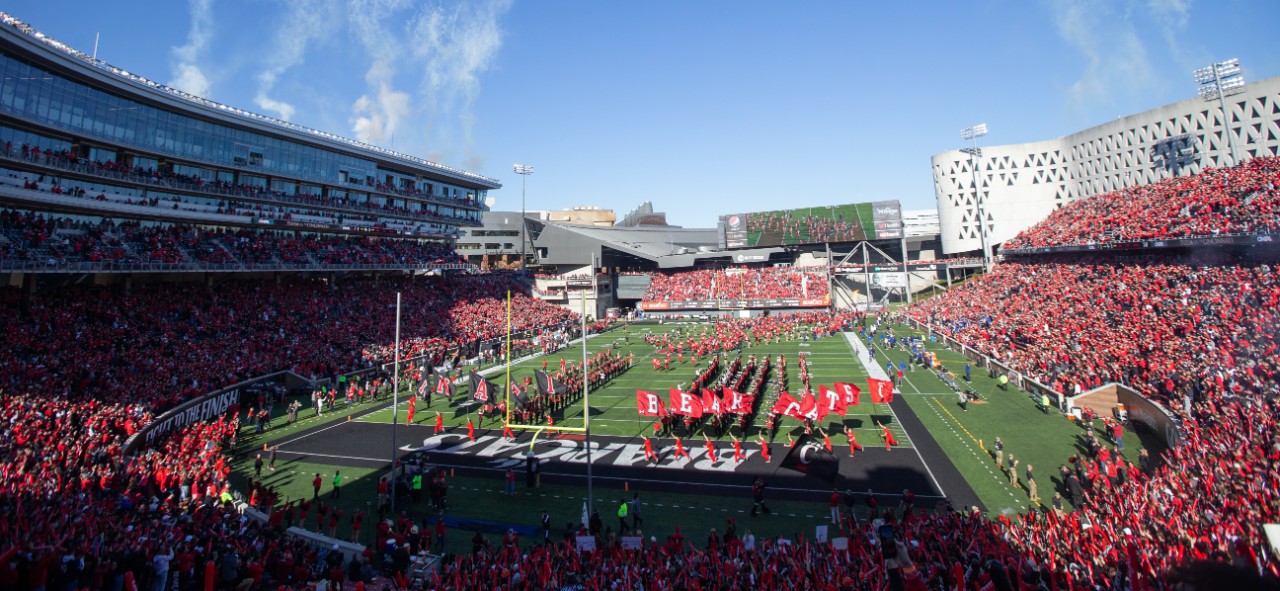 Historic Nippert Stadium on gameday