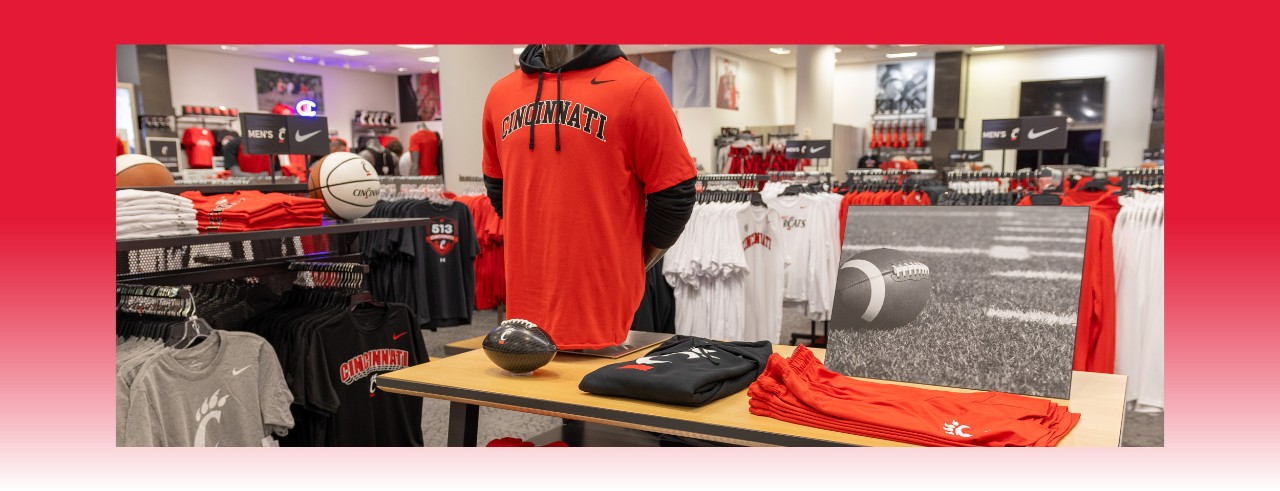 UC Bookstores Nike apparel