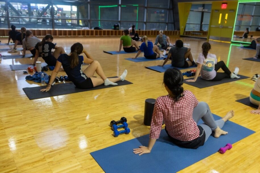 Fitness Class at the Campus Recreation Center