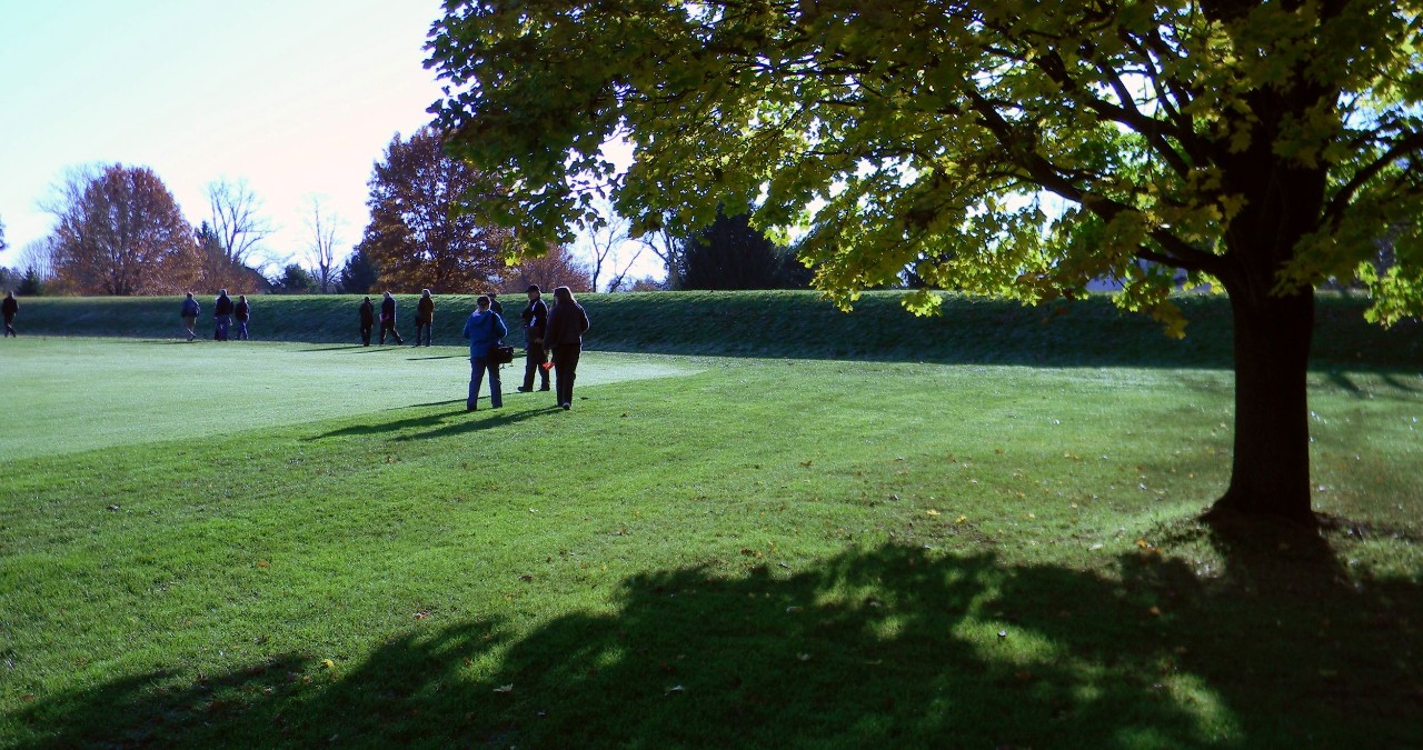 Inside the perfect earthen walls of Newark, Ohio’s Octagon