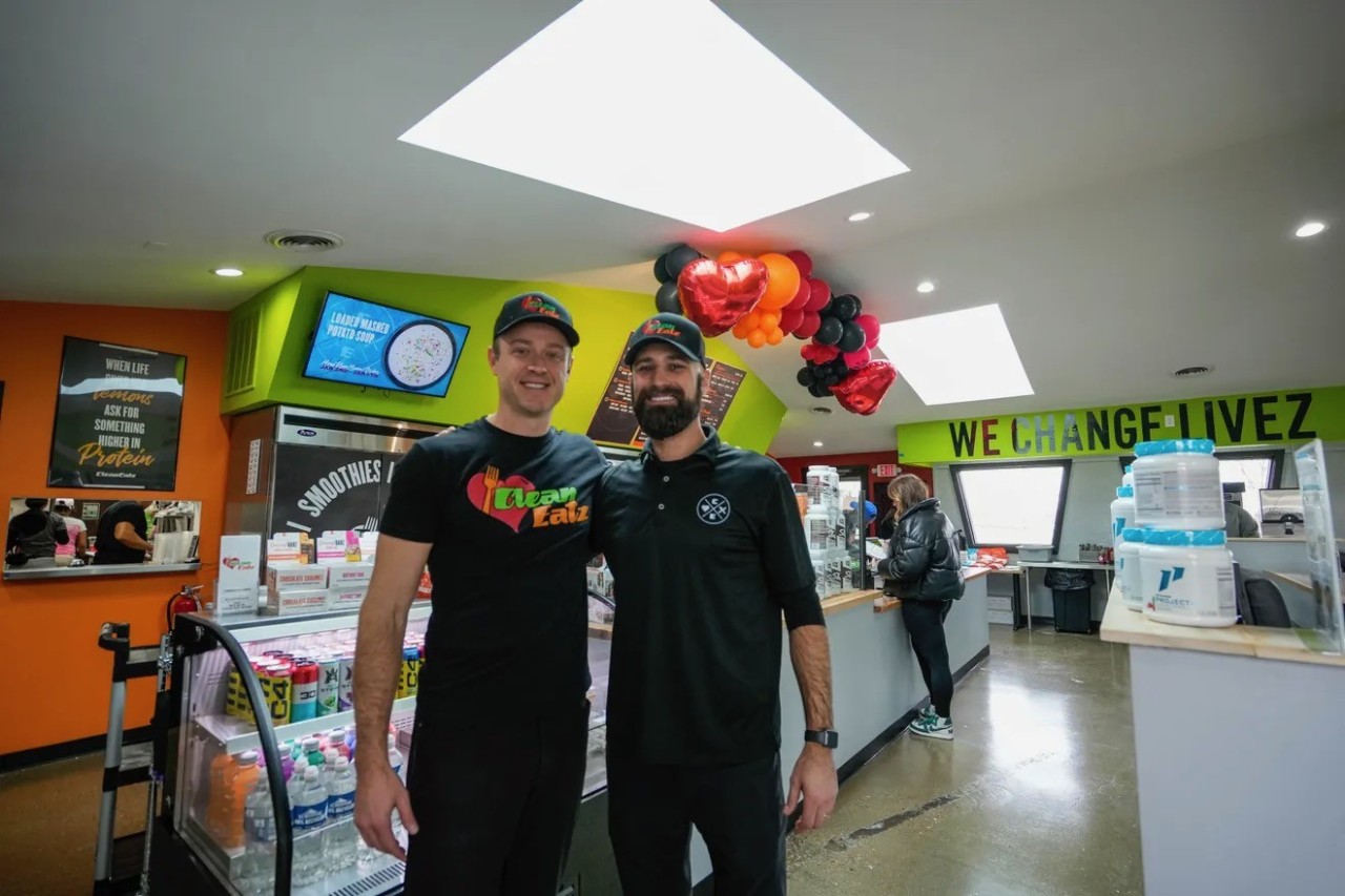 Chase Whitehead and Brandon Cress opened Clean Eatz in Cincinnati