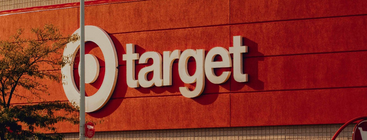 Exterior of a Target store.
