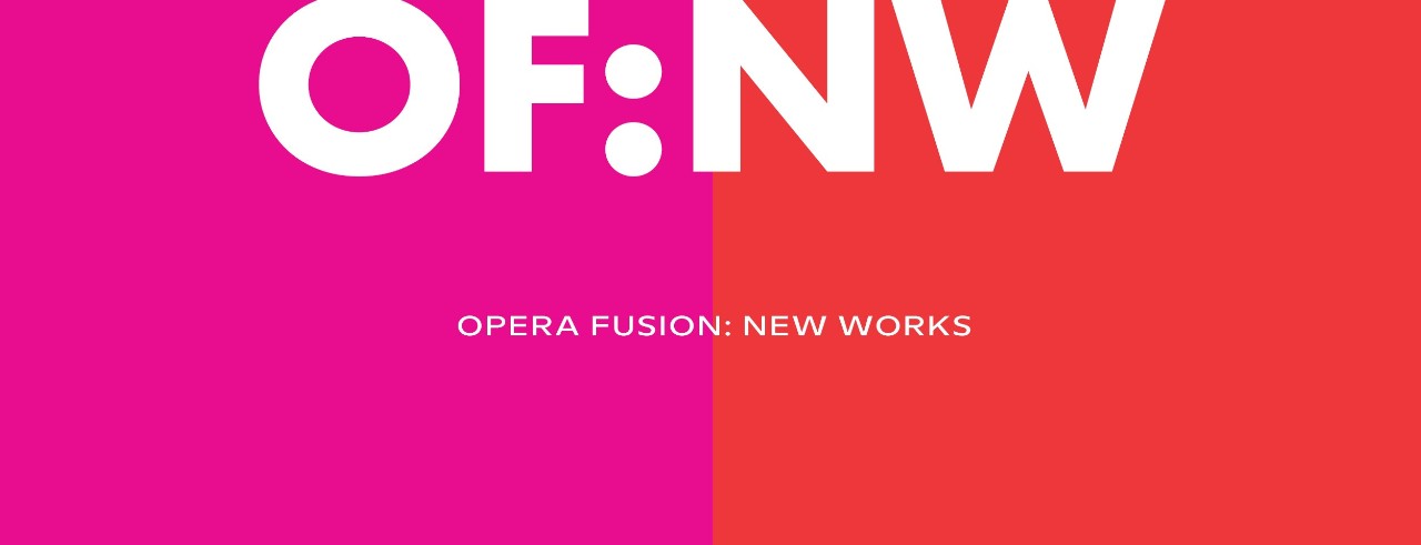 The logo for Cincinnati Opera and CCM's "Opera Fusion: New Works" partnership.