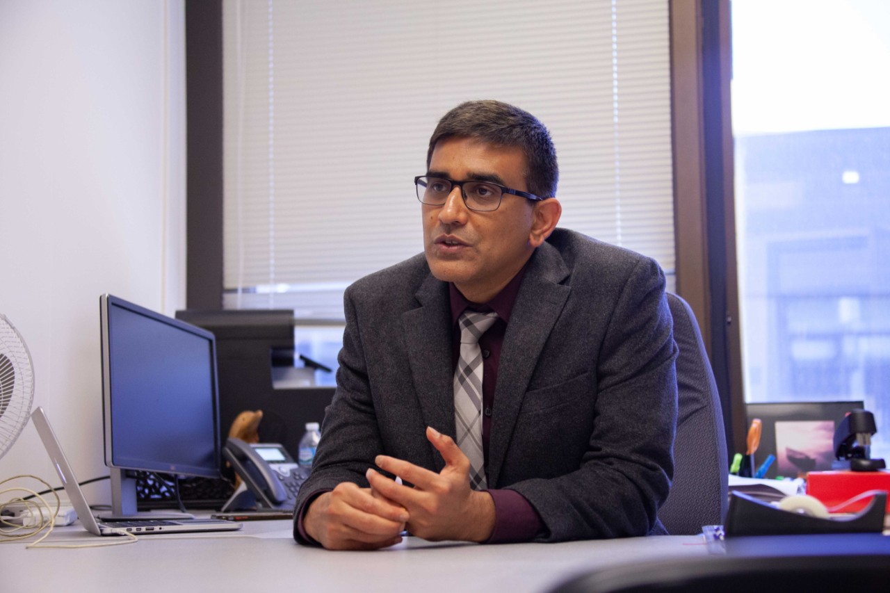 UC professor Manish Kumar and his doctoral student have come up with a semi-autonomous navigation system that keeps tethered drones stable in the air even when being pulled around the sky. Tethered drones are safer than free-flying ones and can fly with fewer federal restrictions. They also offer a longer flight time and require no training or certification.