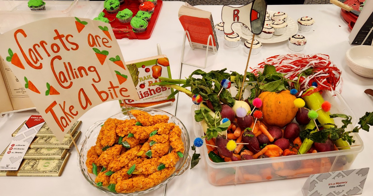 edible book carrots are calling