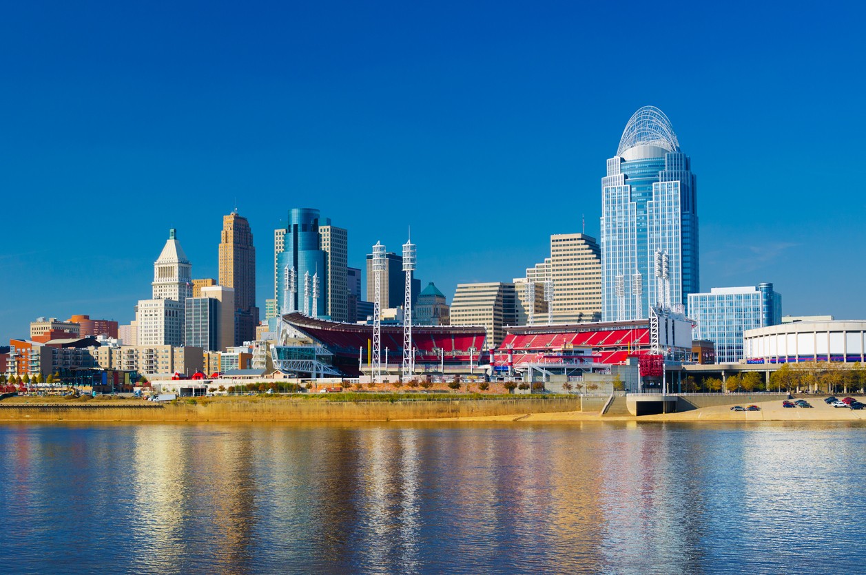 skyline of Cincinnati