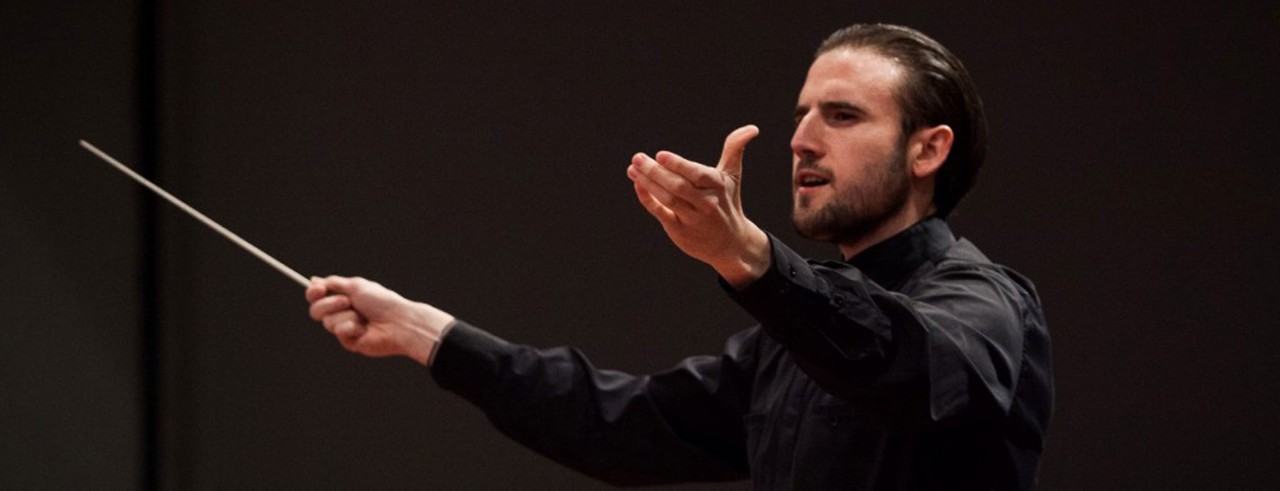 François López-Ferrer conducting. Photo/Provided