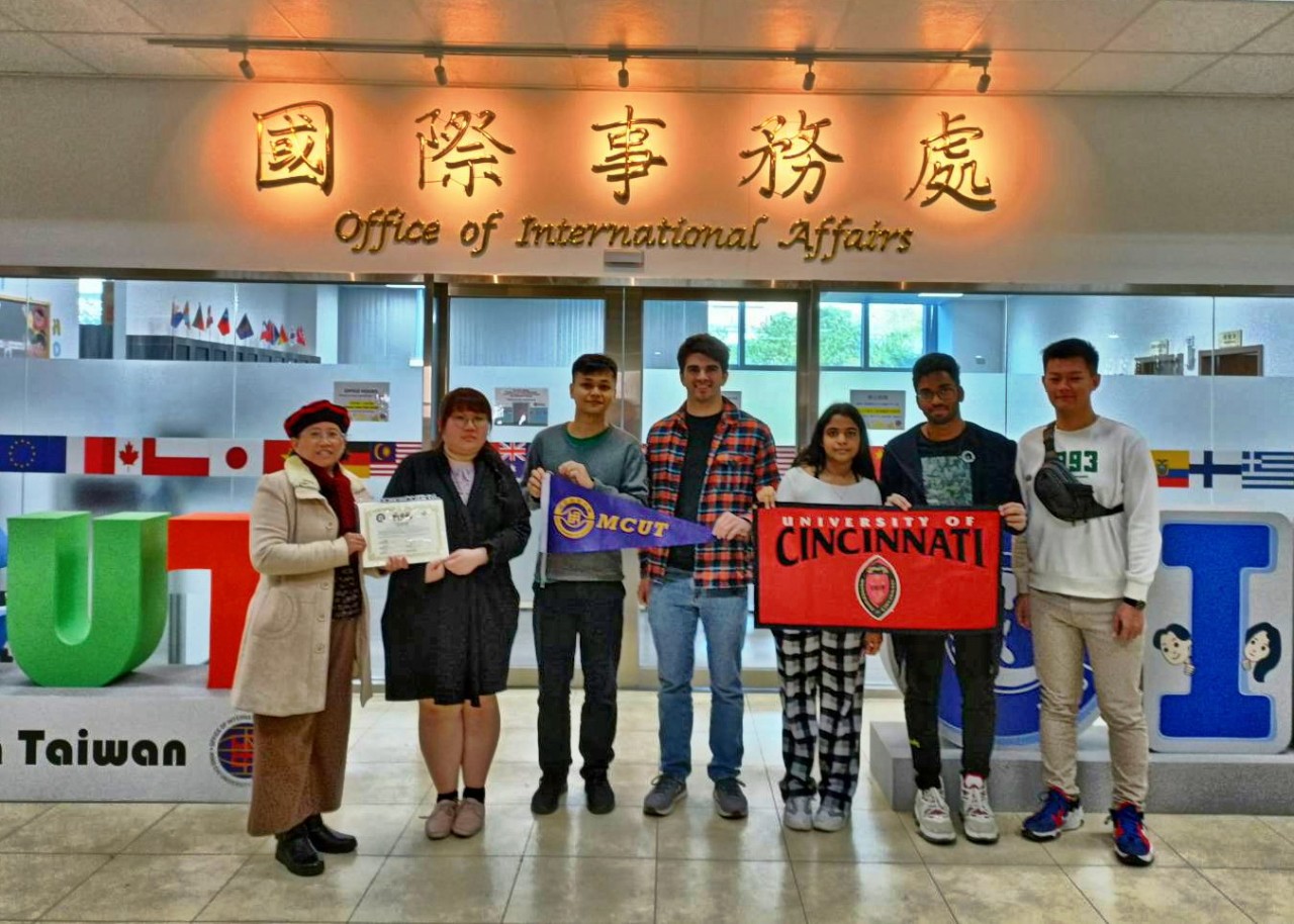 UC students are welcomed in Taiwan