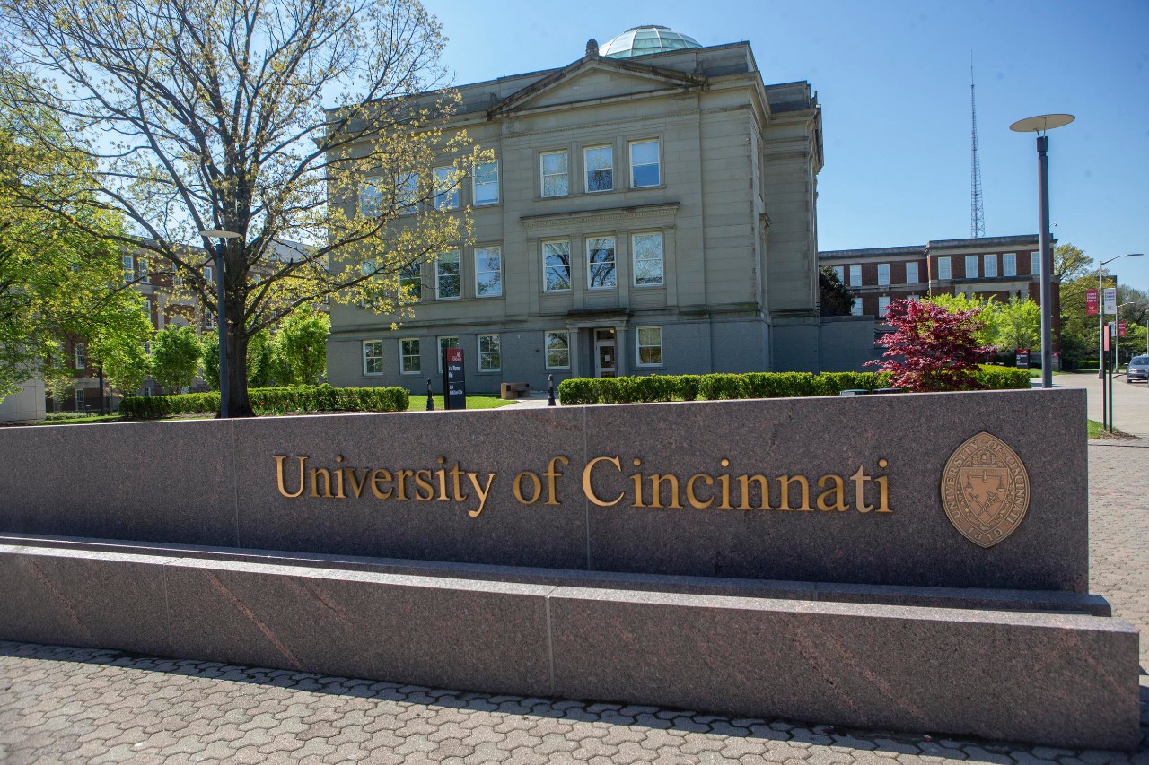 The University of Cincinnati's Uptown campus.