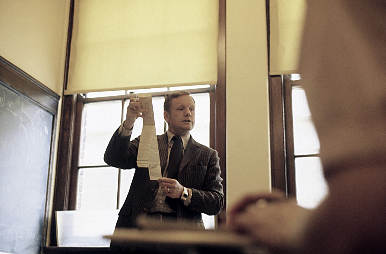 Neil Armstrong, 1974