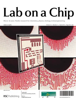 Lab on a Chip cover.