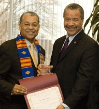 Eric Abercrumbie, left, and Mitchel Livingston, right.