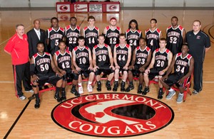 Photo of UC Clermont Cougars Men's Basketball Team
