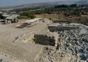 Overview of excavation site