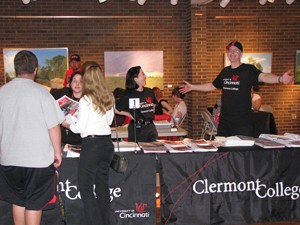 Photo from previous Open House at UC Clermont College. 