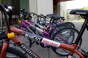 UC boasts a bike share program.