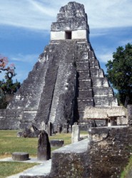 Mayan temple