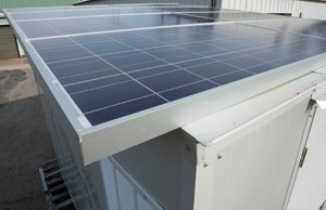 solar-powered chilling unit