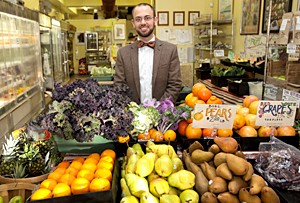 Michael Widener at Madison's, Findlay Market, in Over-the-Rhine.