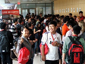 UC International Student Orientation, 2010