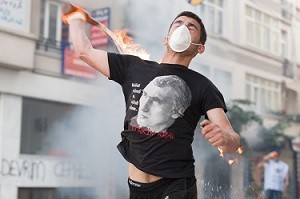 Image of a protester