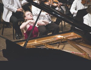 Marianna Prjevalskaya, 2013 World Piano Competition Winner at the piano