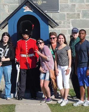 Students visit Quebec City