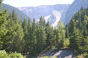 Photo of the Garibaldi Park Barrier that will be studied as part of a UC-and-GSA sponsored field expedition for students with disabilities.