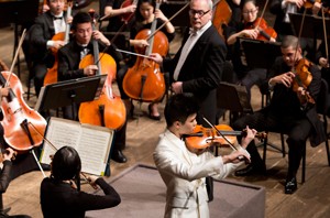 The CCM Philharmonia, led by Director of Orchestral Studies Mark Gibson.