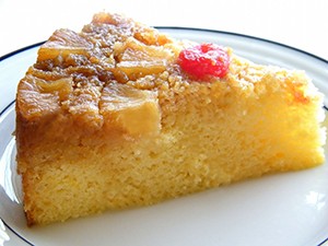 Pineapple Upside Down Cake slice picture
