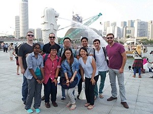 Fall 2014 Students in Singapore
