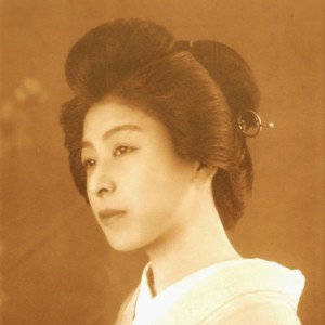 Japan's last geisha of Yoshiwara, Madame Minako as a young woman