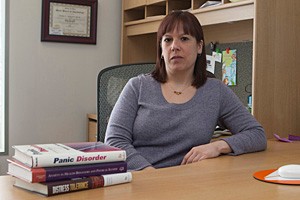 Image of Alison McLeish, a UC associate professor of psychology.
