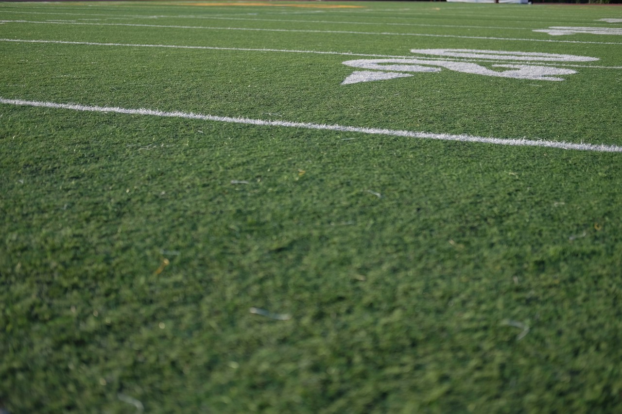 photo of football field's surface