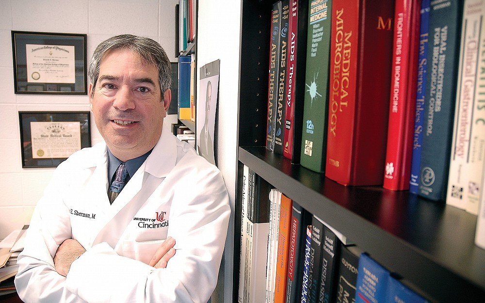 Kenneth Sherman, MD, PhD, director of the division of digestive diseases