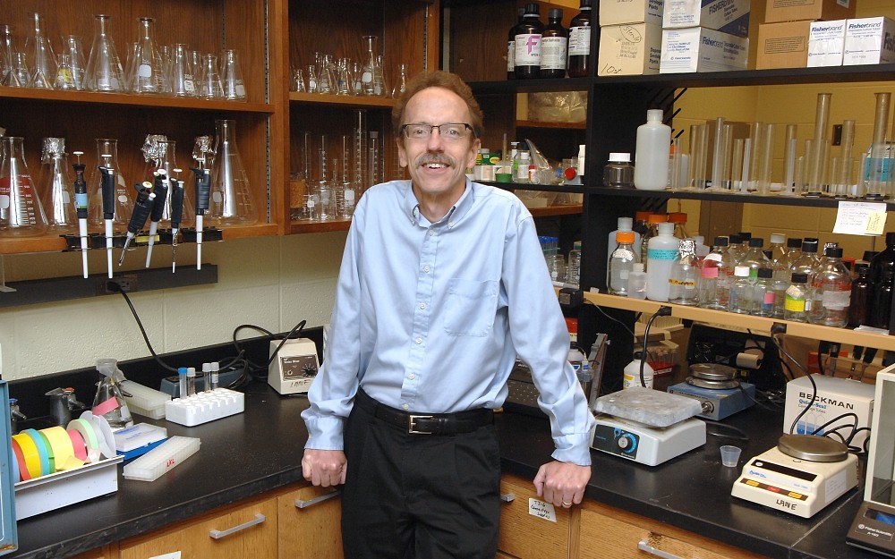 Terry Kirley, PhD, professor in the department of pharmacology and cell biophysics