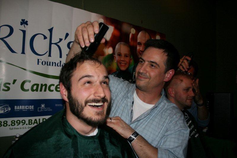 Nearly 30 UC College of Medicine students shaved their heads in support of cancer research during the annual St. BaldrickÂ s Day event, held March 29 at O'Bryon's Irish Pub in O'Bryonville. 

