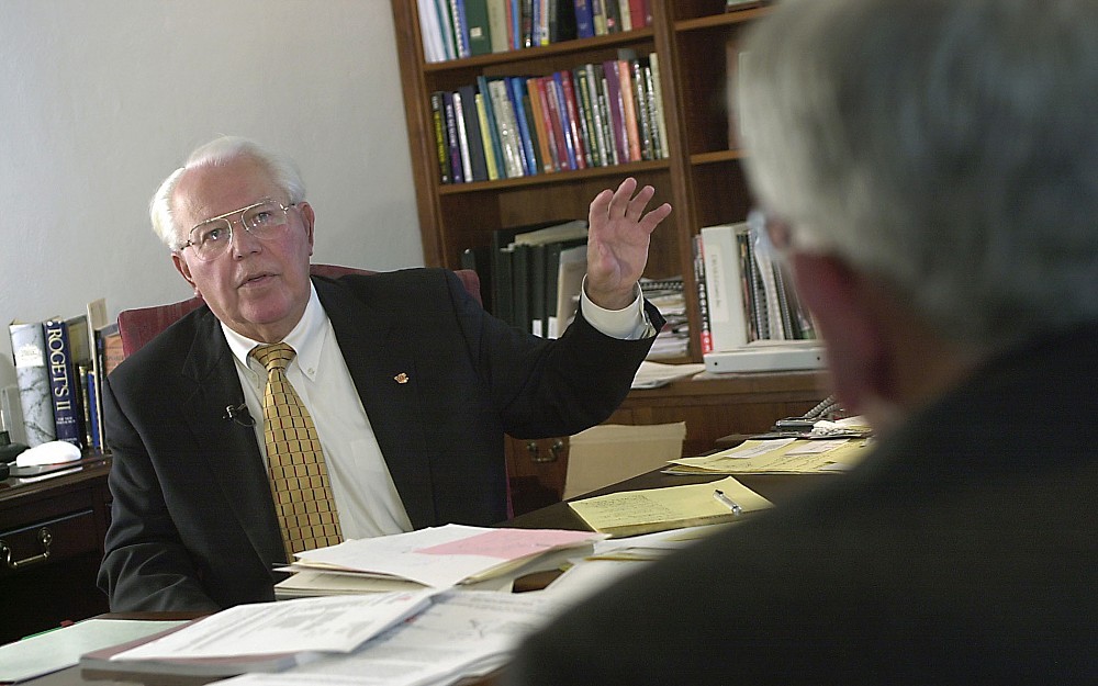 Former UC President Joseph Steger 