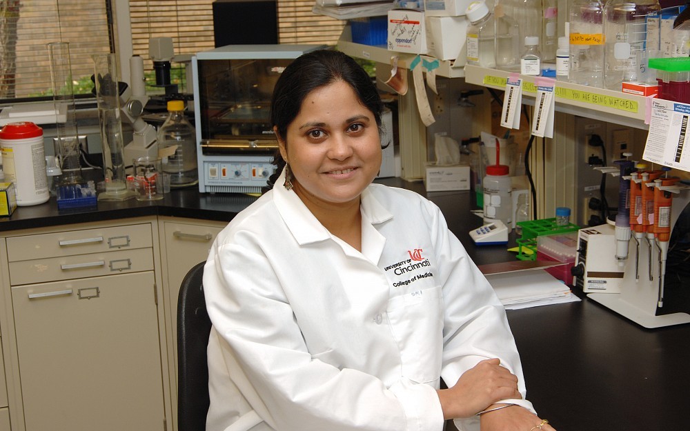 Sriparna Ghosal is a student in the UC Neuroscience Graduate Program.