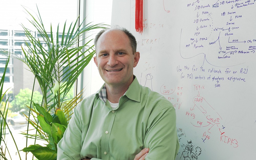 David Plas, PhD, of UC's cancer biology department