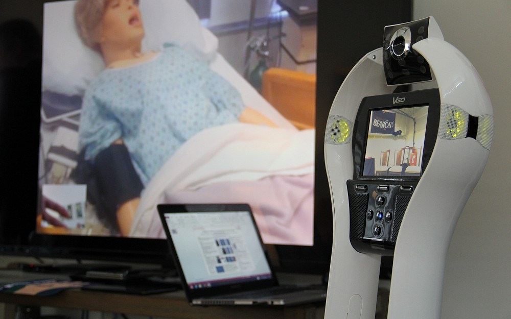 UC's College of Nursing is using telehealth robots and simulation to train the next generation of nursing professionals. 