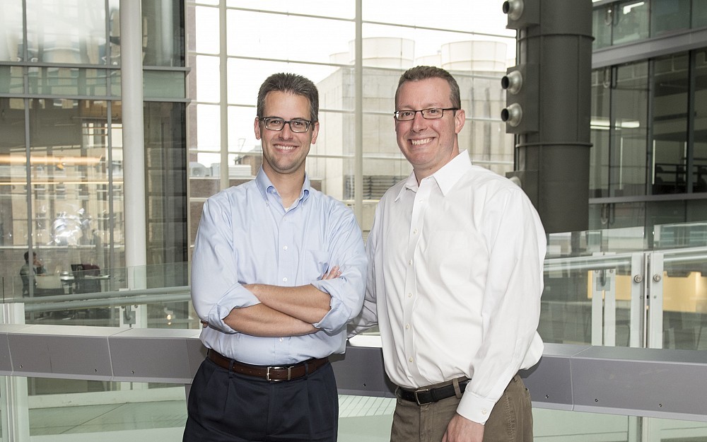 Justin Benoit, MD, assistant professor and Jason McMullan, MD, associate professor, of the Department of Emergency Medicine