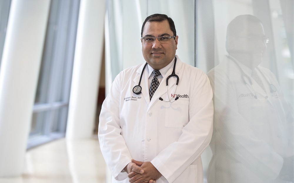 

Khurram Bari, MD, is a UC Health physician and an assistant professor in the UC Division of Digestive Diseases. He is shown in the UC College of Medicine.