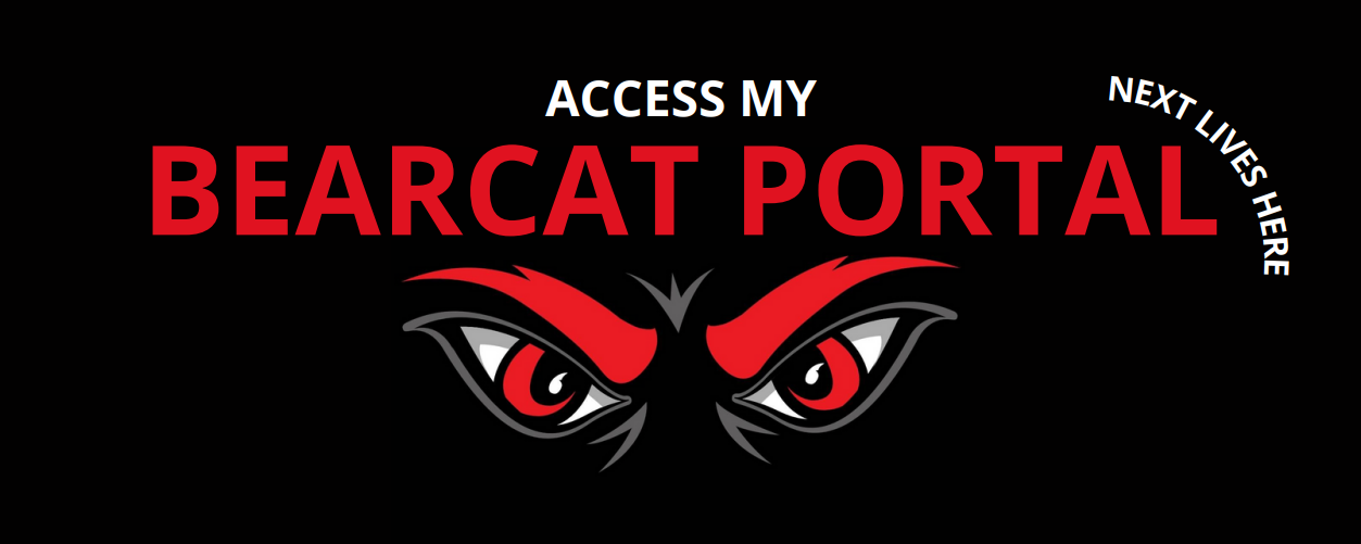 Bearcat Portal graphic - click to access the Bearcat Portal